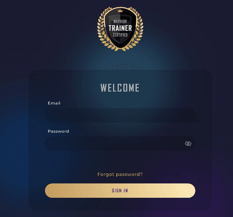 Login Screen